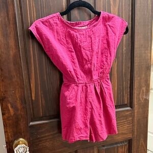 Zara Vibrant Pink Kids Romper